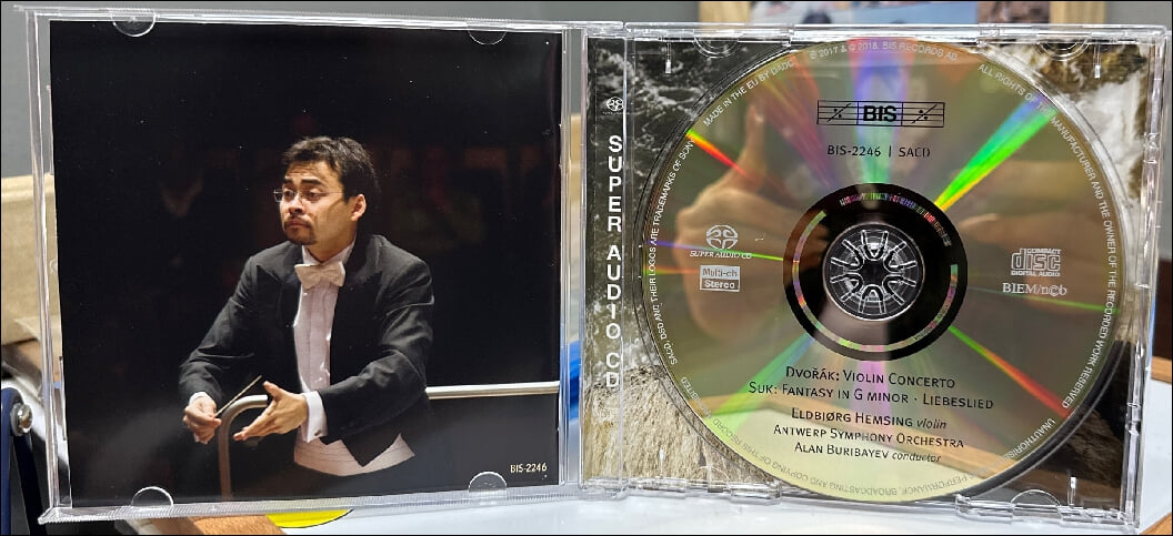 Dvorak : 바이올린 협주곡 Op.53 ,오케스트라를 위한 환상곡 Op.24 - 헴싱 (Eldbjorg Hemsing)(SACD)(EU발매)