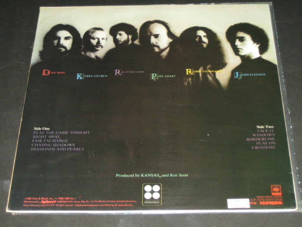 Kansas - Vinyl Confessions ,,,LP음반