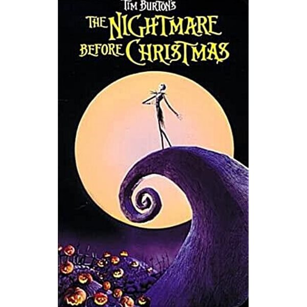 Tim Burton‘s The Nightmare Before Christmas VHS 