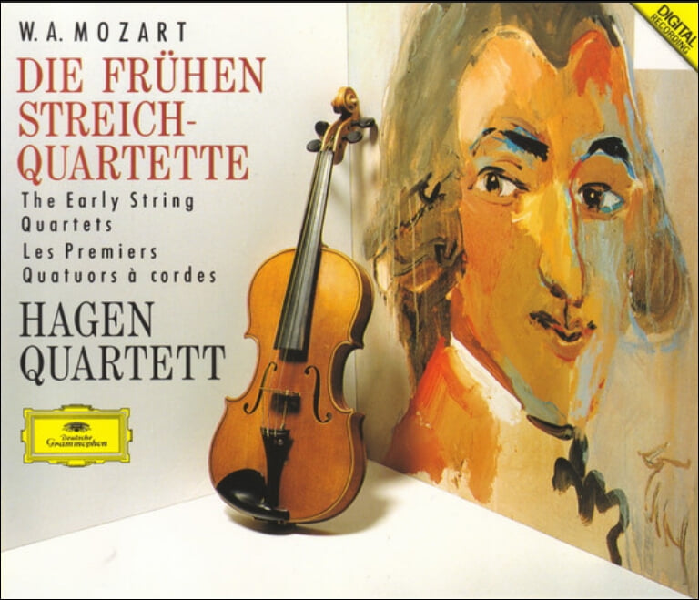 Mozart : Die Fruhen Streichquartette (초기 현악 4중주) - 하겐 사중주단 (Hagen Quartett) (3CD) (US발매)