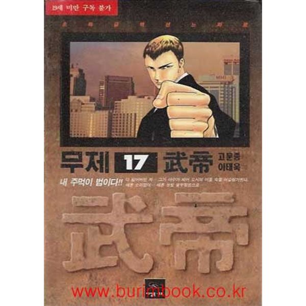 2003년 초판 야설록프로 성인만화 무제 17권