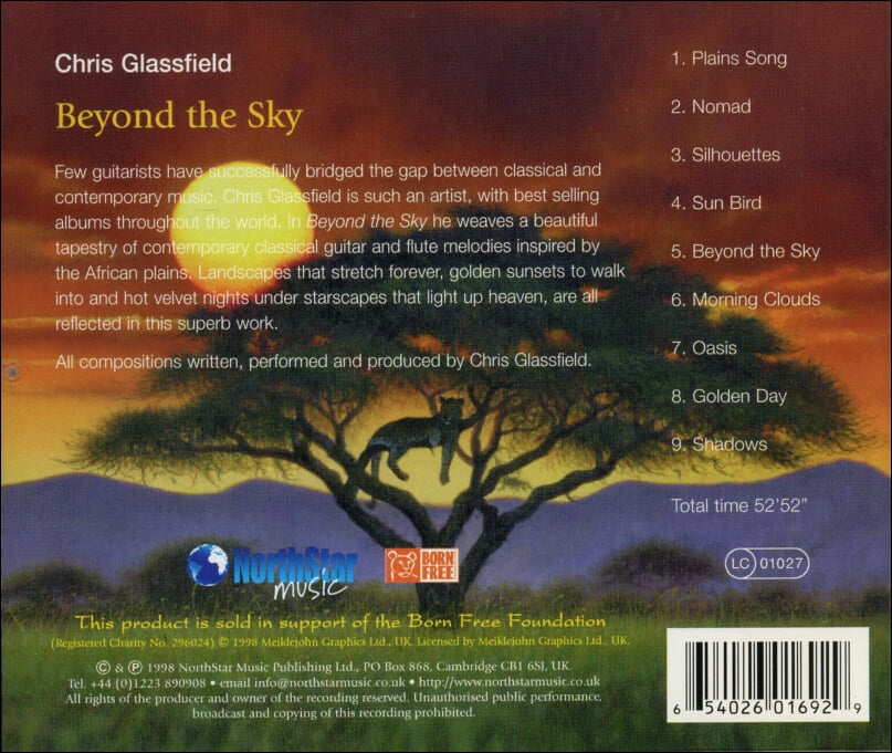 크리스 글래스필드 (Chris Glassfield) - Beyond The Sky (UK발매)