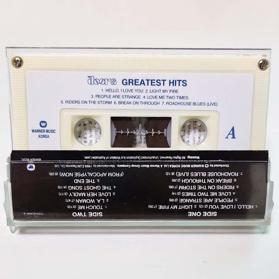 [카세트 테이프] The doors(도어즈) Greatest Hits - Light My Fire, Touch Me