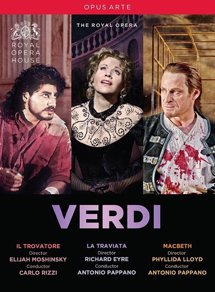 [블루레이] Verdi Collection (Royal Opera) Il Trovatore - La Traviata - Macbeth