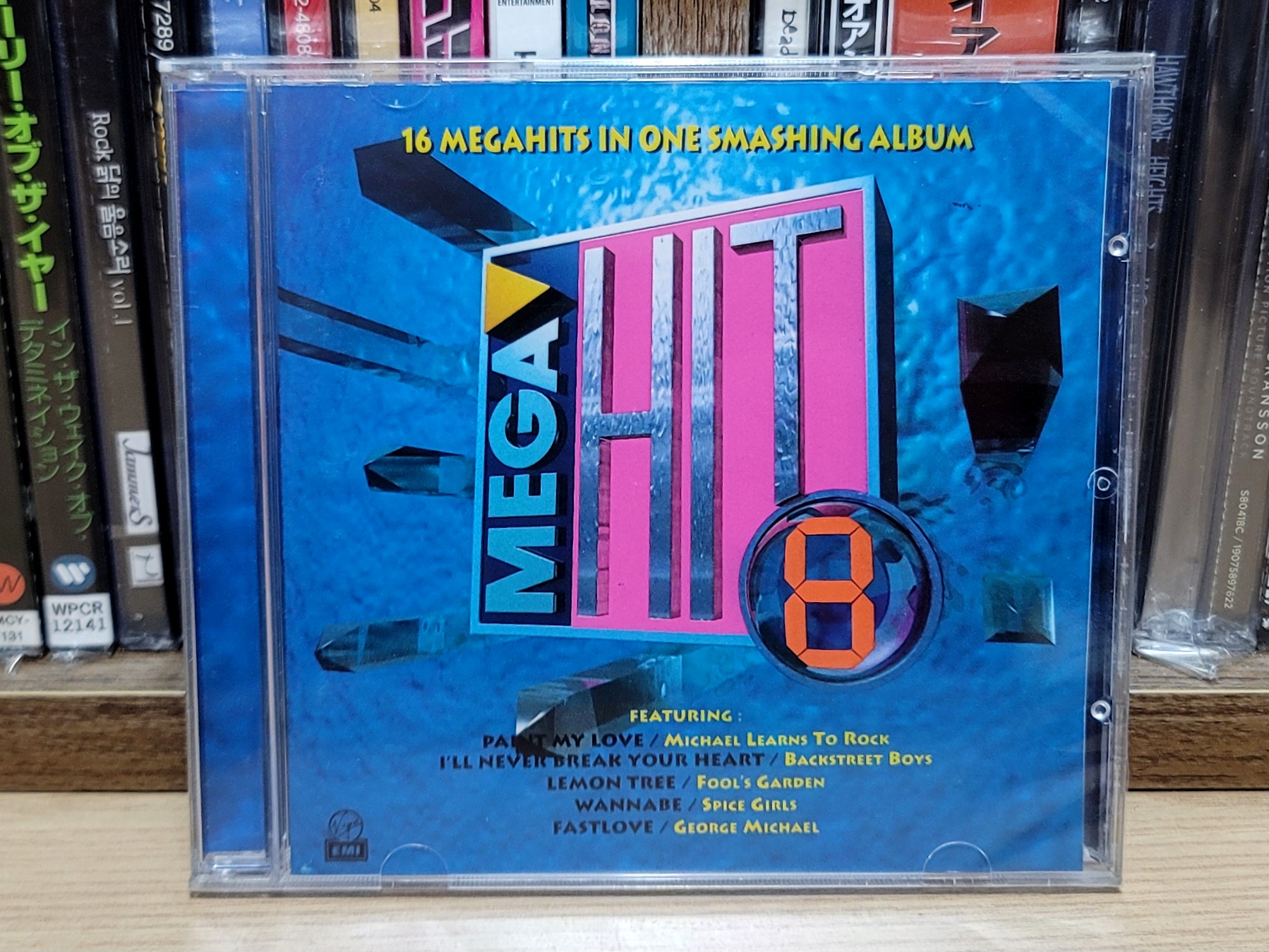 (미개봉 세트 CD+카세트테이프) V.A - MEGA HIT 8 (메가히트8)