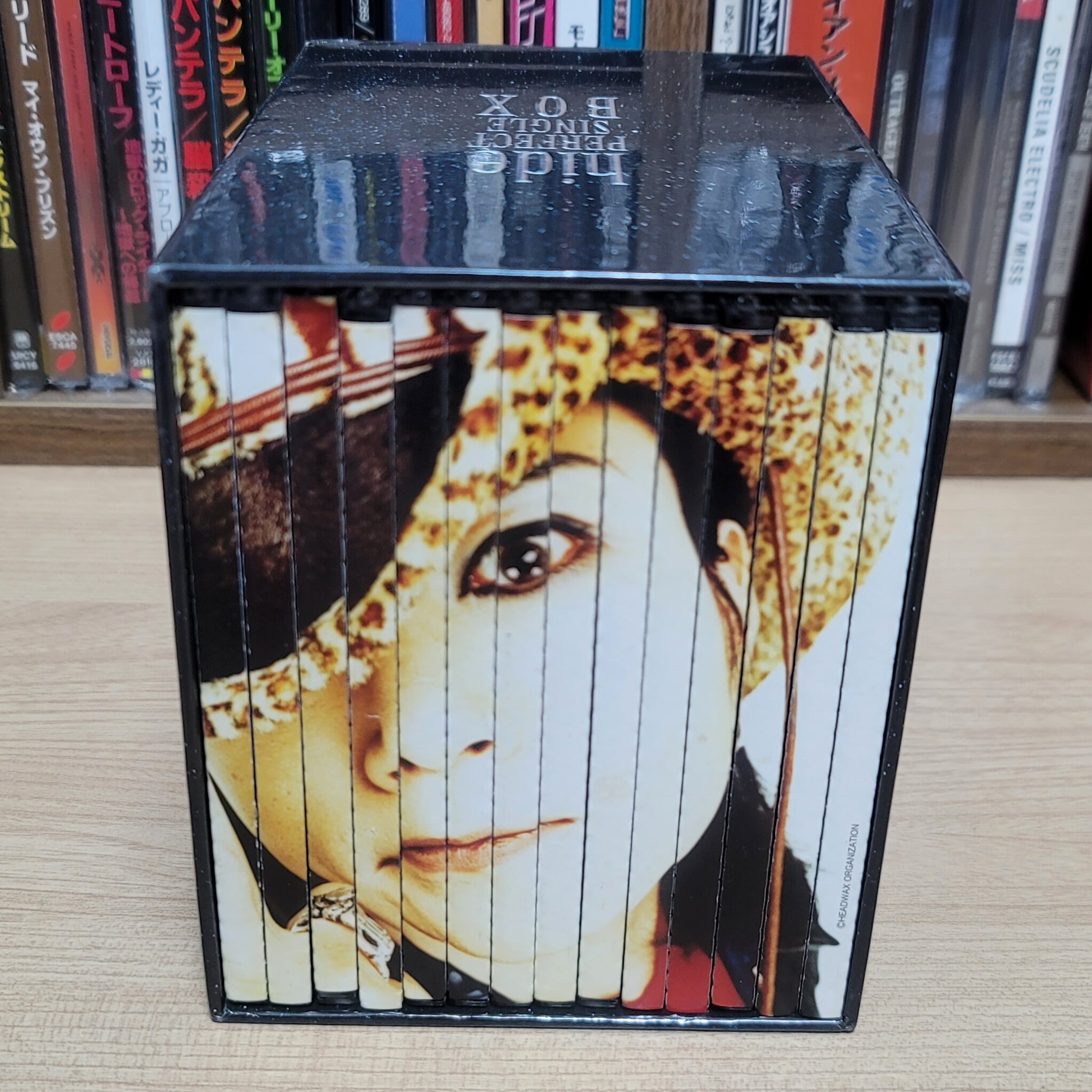 (희귀 일본반 / 초회한정 홀로그램 포토카드 동봉) Hide (히데) - Perfect Single Box (13CD+1DVD)