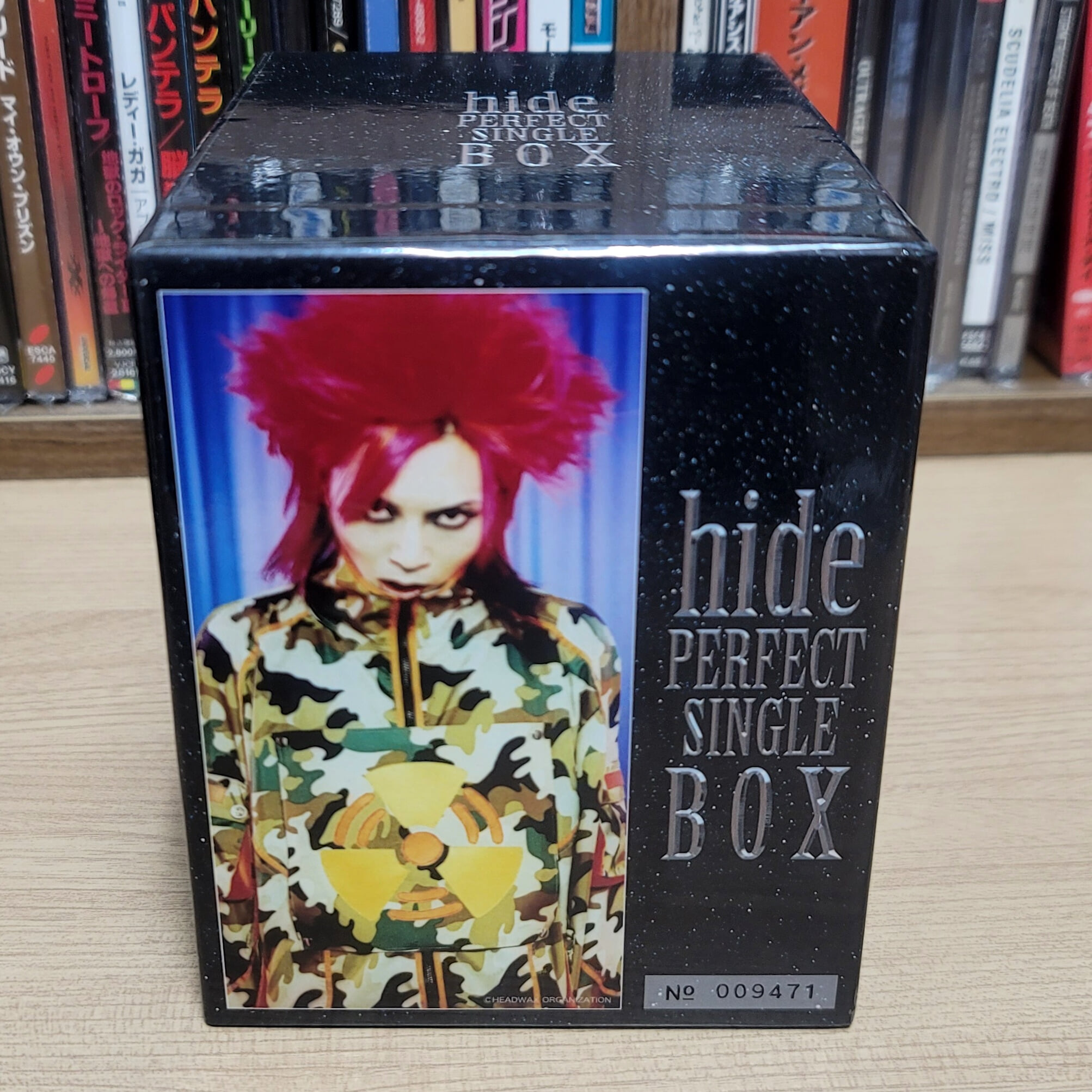 (희귀 일본반 / 초회한정 홀로그램 포토카드 동봉) Hide (히데) - Perfect Single Box (13CD+1DVD)