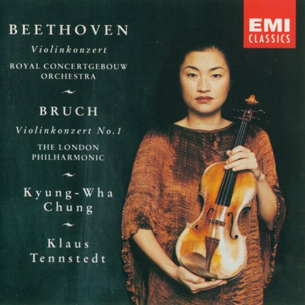 Beethoven : 베토벤, 브루흐: 바이올린 협주곡 - 정경화(Kyung-Wha Chung)(1992년 유럽발매)
