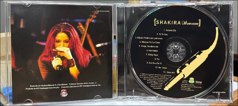 샤키라 (Shakira) - MTV Unplugged (US발매)