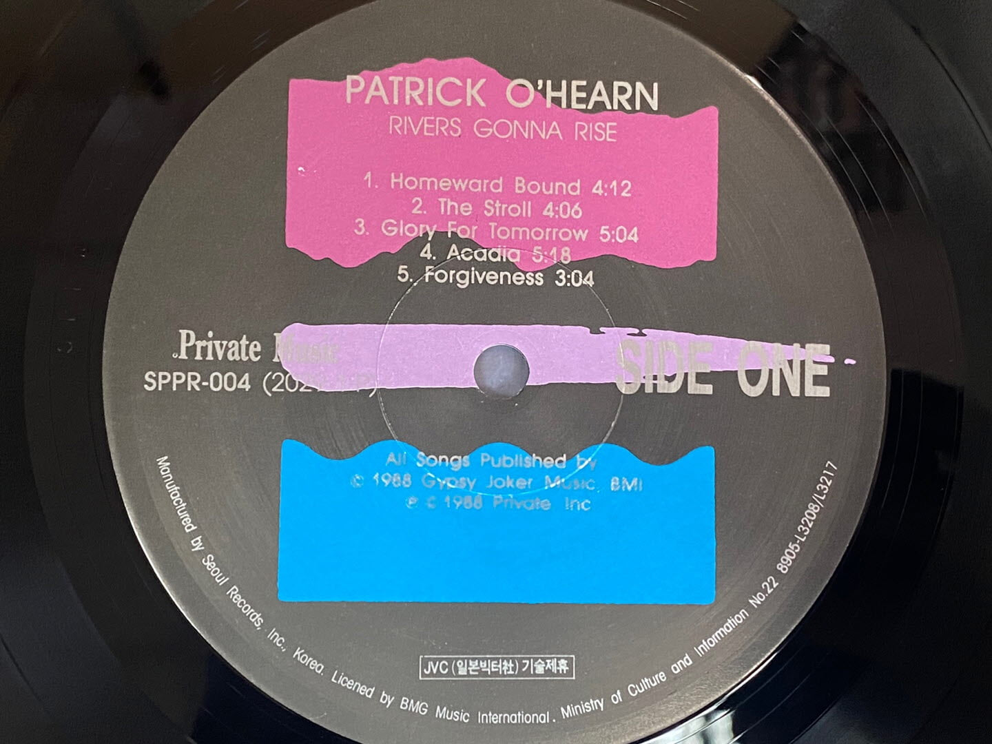 [LP] 패트릭 오헌 - Patrick O'Hearn - Rivers Gonna Rise LP [서울-라이센스반]