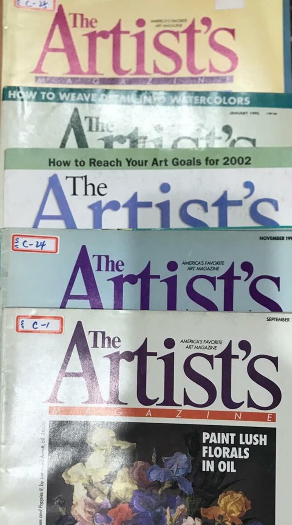 the artist‘s 외국잡지 총6권(1992~2002)