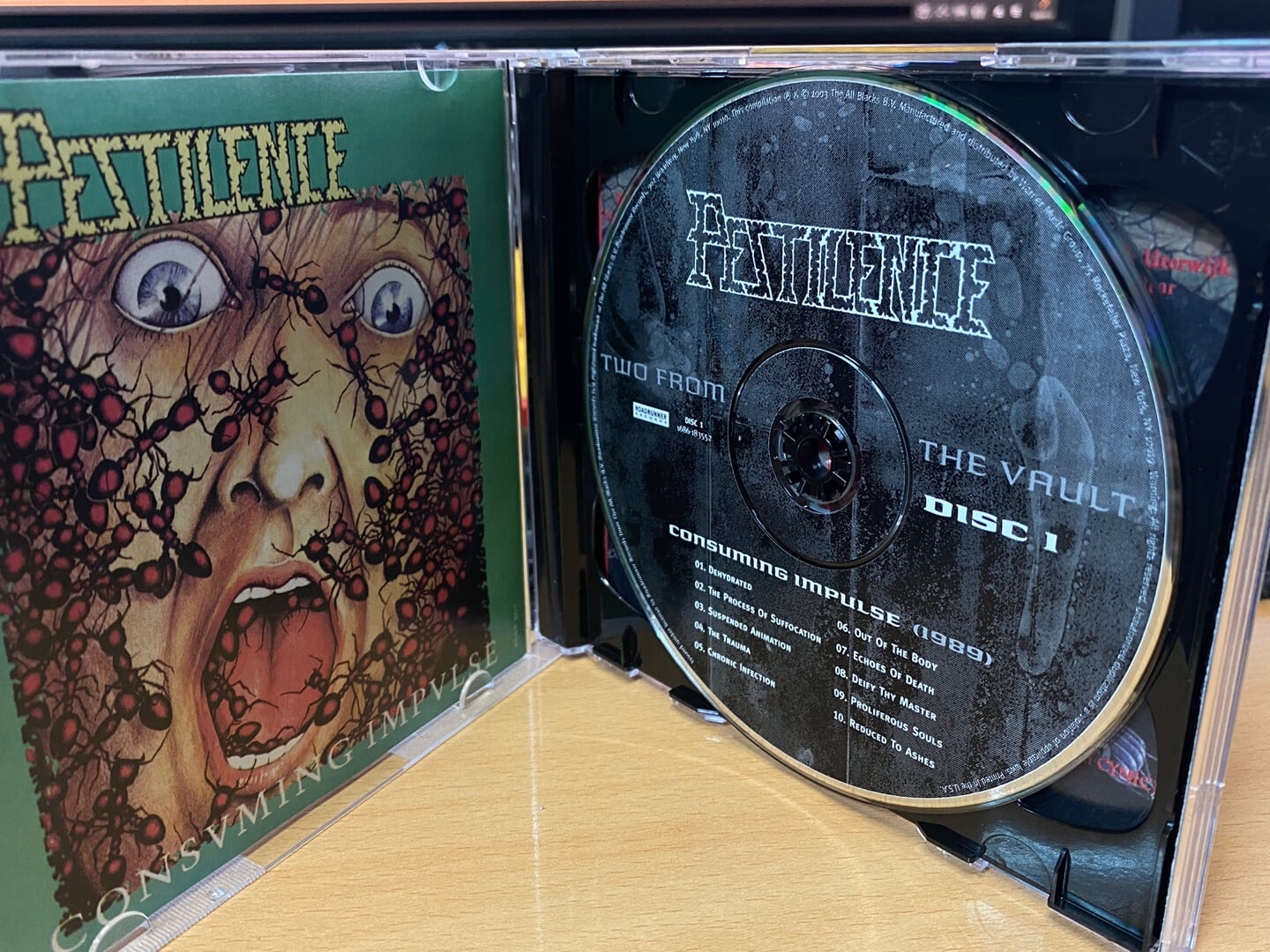 페스틸런스 - Pestilence - Consuming Impulse,Testimony Of The Ancients 2Cds [U.S발매]