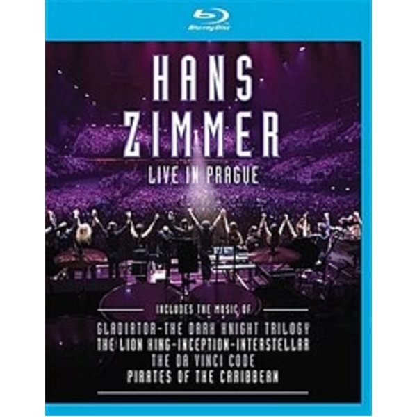 [미개봉] 블루레이 Hans Zimmer - Live In Prague 한스 짐머 프라하 라이브 [1 disc]