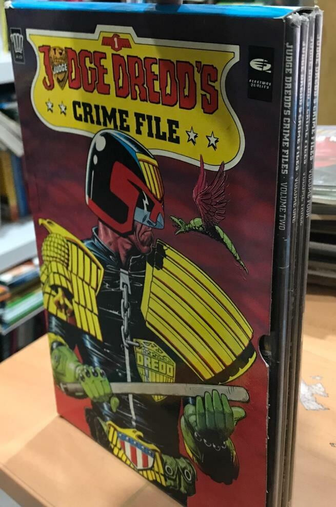 Judge Dredd‘s CRIME FILE 총4권세트(1~4)