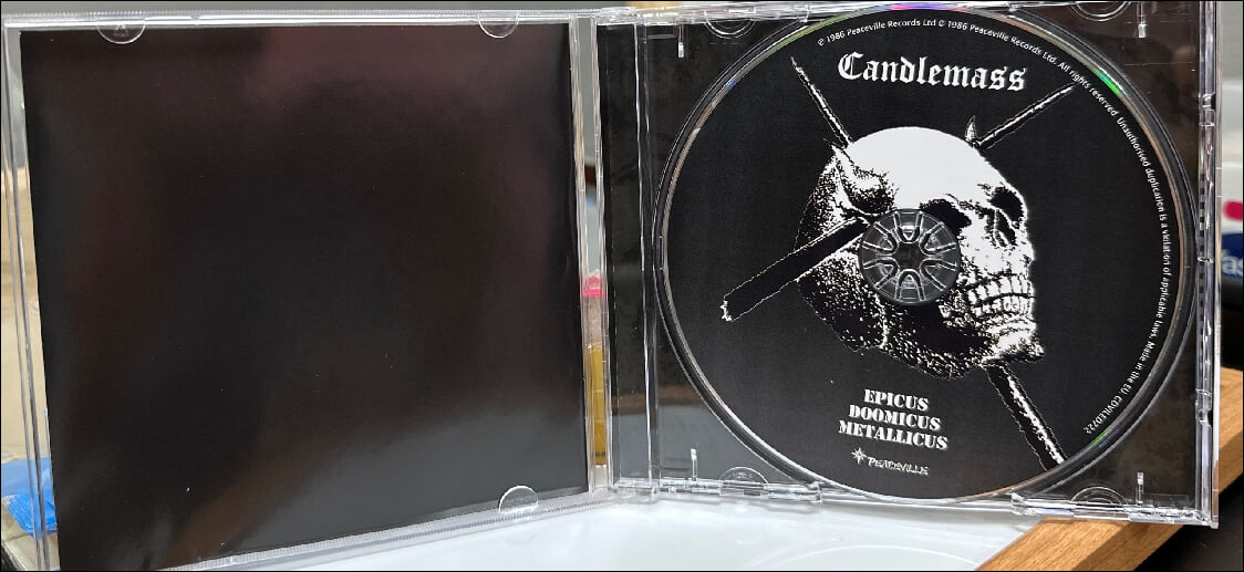 캔들매스 (Candlemass) - Epicus Doomicus Metallicus (EU발매)