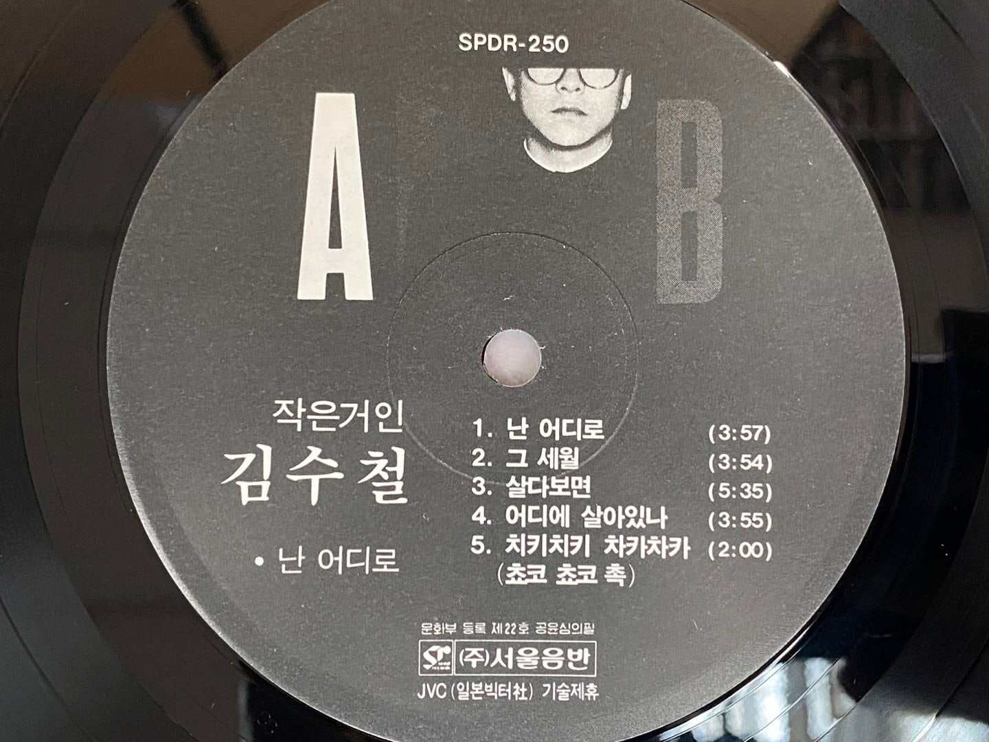 [LP] 김수철 - 8집 작은거인 김수철 (치키치키 차카차카) LP [서울음반 SPDR 250]