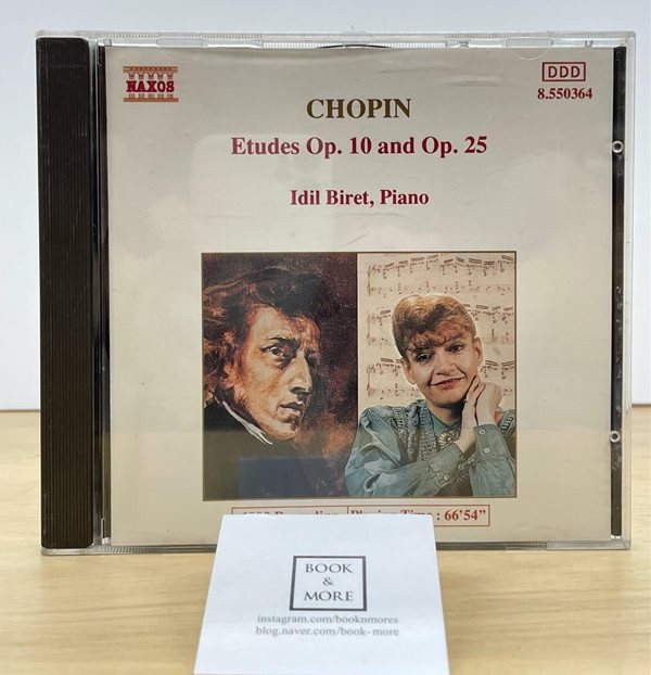 Chopin / Idil Biret / Etudes Op. 10 And Op. 25 / 상태 : 최상 (설명과 사진 참고)