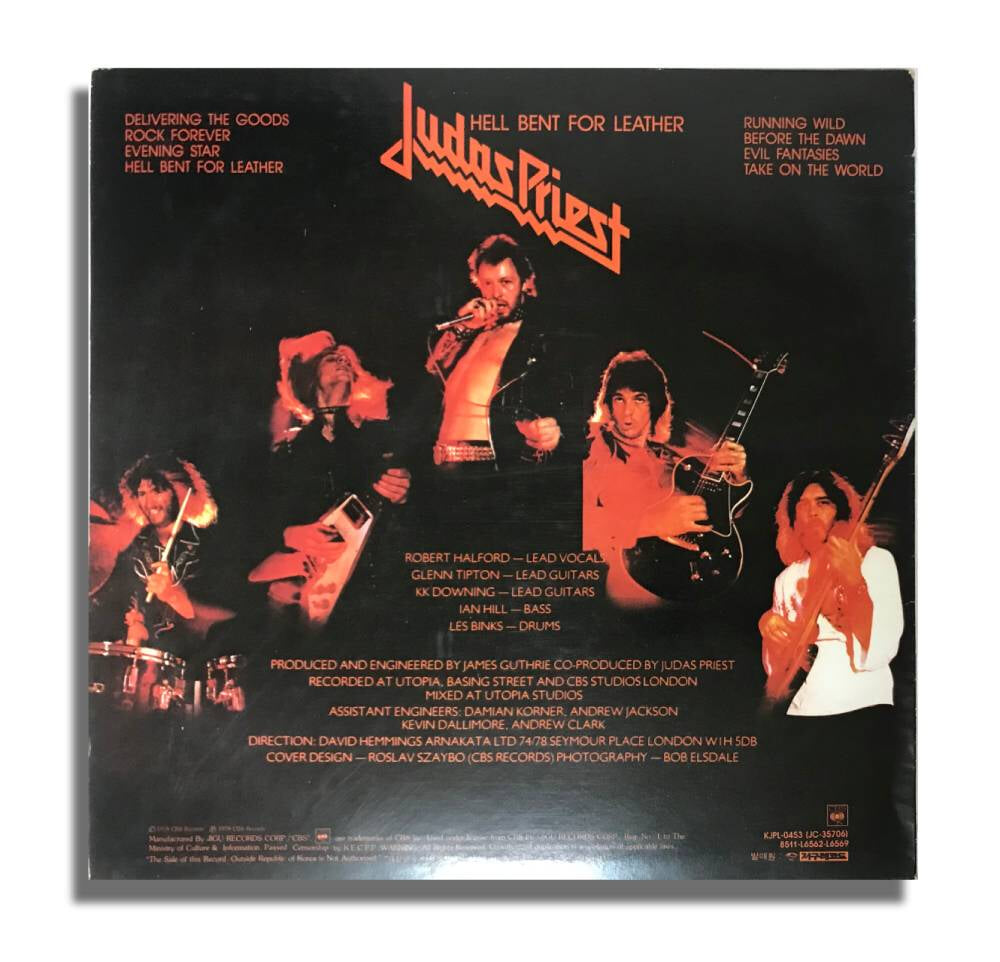 [LP] Judas Priest - Hell Bent For Leather