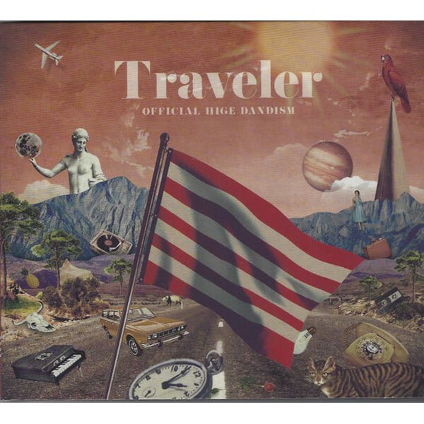 Official?男dism [Official Hige Dandism] (오피셜 히게 단디즘) - Traveler [CD+BLU-RAY 초회한정반][3단 DIG-PAK][일본반][무료배송]