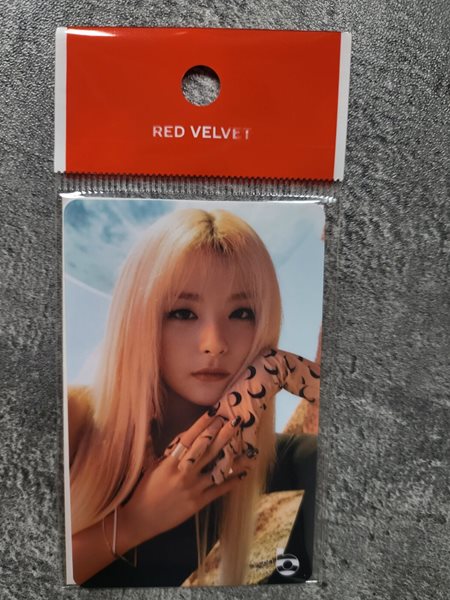 [굿즈]레드벨벳 3탄 교통카드   슬기 