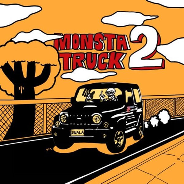 콸라 - Monsta Truck 2 (개봉, 싸인반, 스티커, CD)