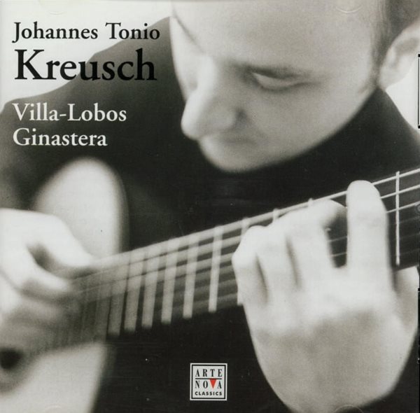 빌라 로보스 (Heitor Villa-Lobos) (작곡가),크로이쉬 (Johannes Tonio Kreusch) - 기타 작품집  (EU발매)