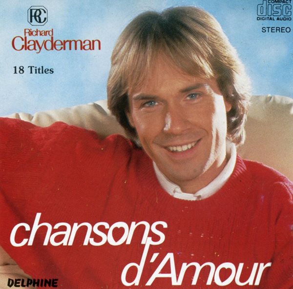 리차드 클레이더만 - Richard Clayderman - Chansons D&#39;Amour [일본발매]