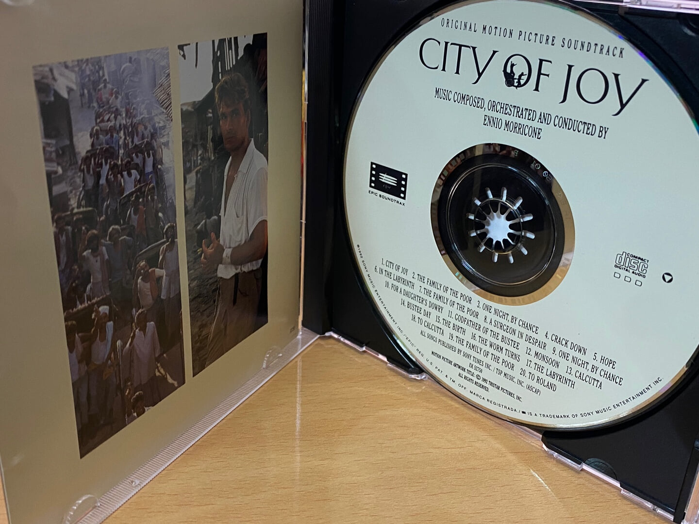 시티 오브 조이 - City Of Joy OST (Ennio Morricone) [U.S발매]