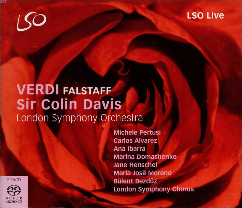 Verdi : 팔스타프(Falstaff) - 콜린 데이비스(Colin Davis) (2CD) (UK발매)(SACD)