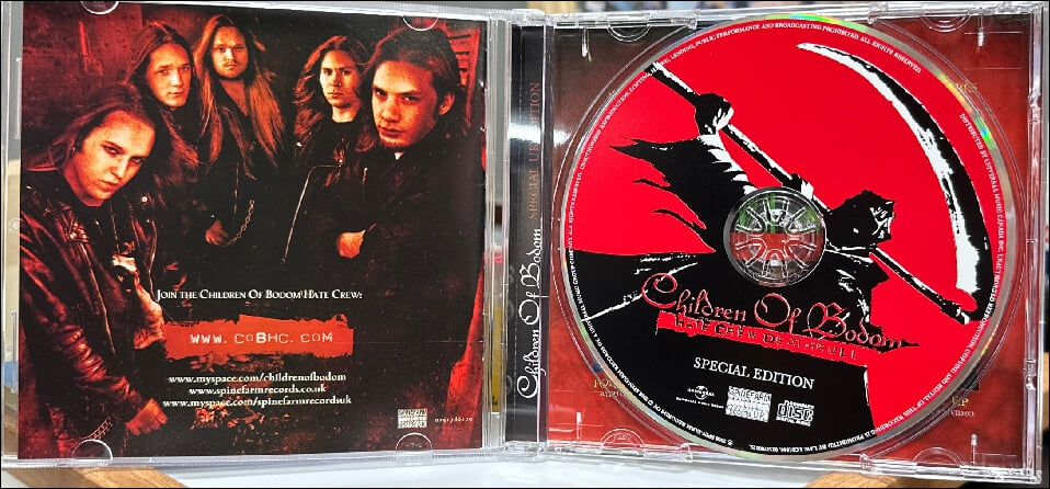 칠드런 오브 보덤 (Children Of Bodom) - Hate Crew Deathroll(Canada발매)