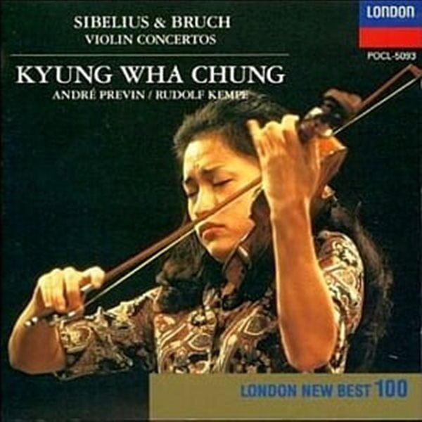 정경화(Kyung-Wha Chung) - 시벨리우스/ 브루흐: 바이올린 협주곡 (Sibelius/ Bruch: Violin Concertos) [일본반] 