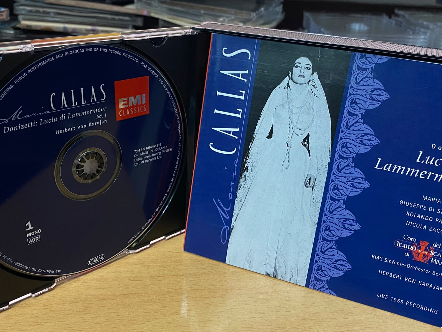 마리아 칼라스 - Maria Callas - Donizetti Lucia Di Lammermoor 2Cds [홀랜드발매]