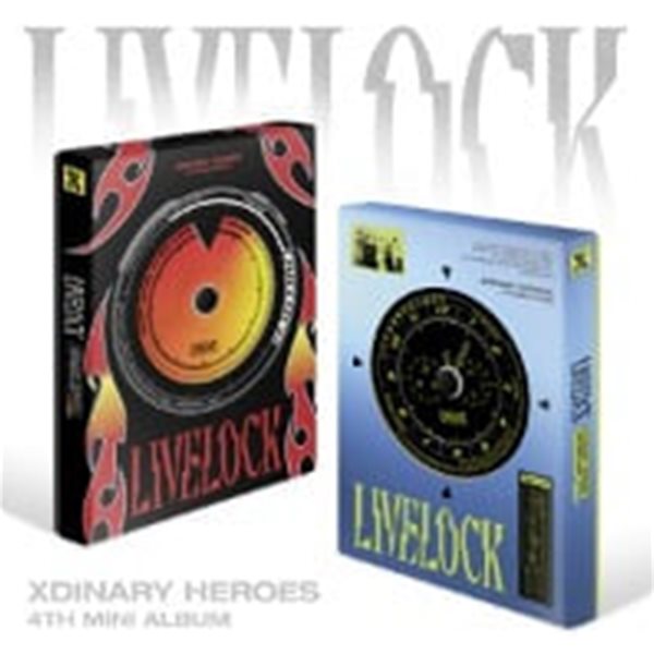 [미개봉] 엑스디너리 히어로즈 (Xdinary Heroes) / Livelock (4th Mini Album) (2종 중 1종 랜덤 발송)