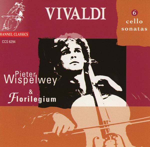 피터 비스펠베이 - Pieter Wispelwey - Vivaldi 6 Cello Sonatas [U.S발매]