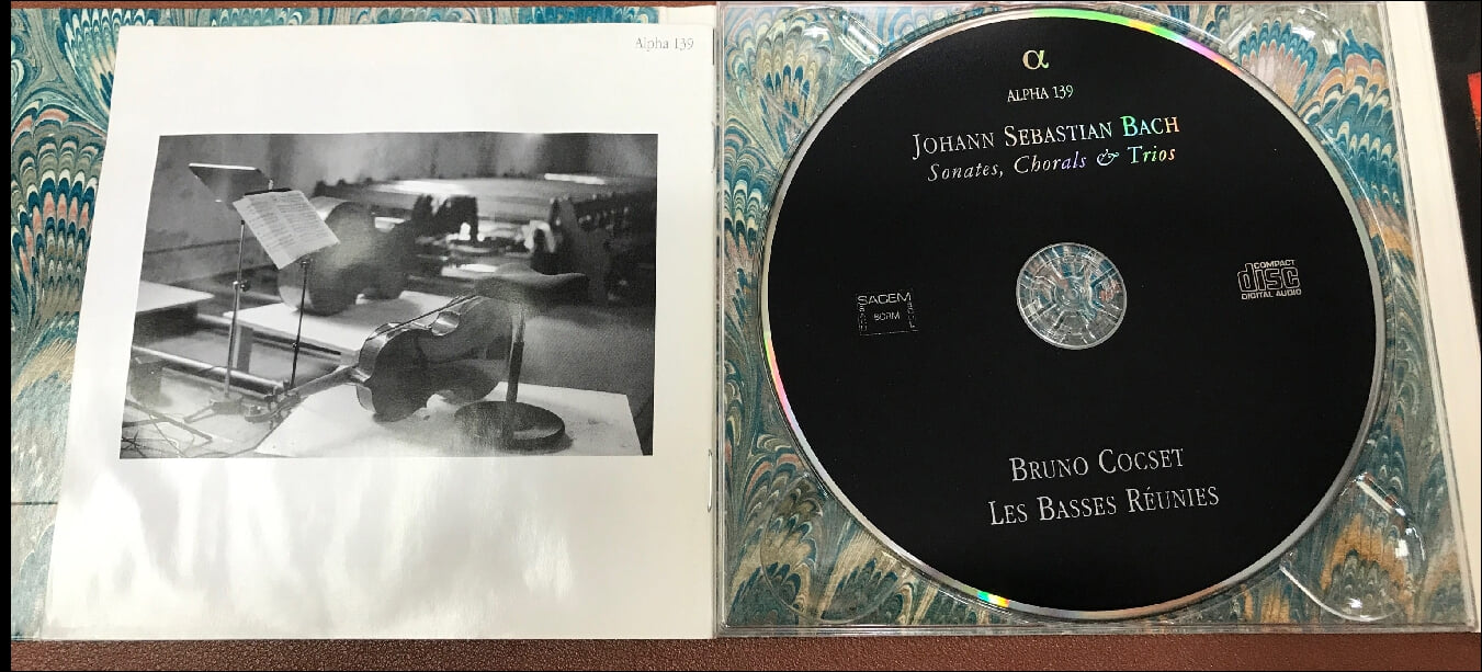 Bach : Sonates BWV 1027-1029, (비올라 다 감바 소나타) - 레 바스 레위니 (Les Basses Reunies) (France발매)