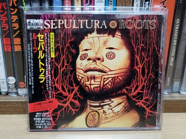 (일본반 초판) SEPULTURA - Roots
