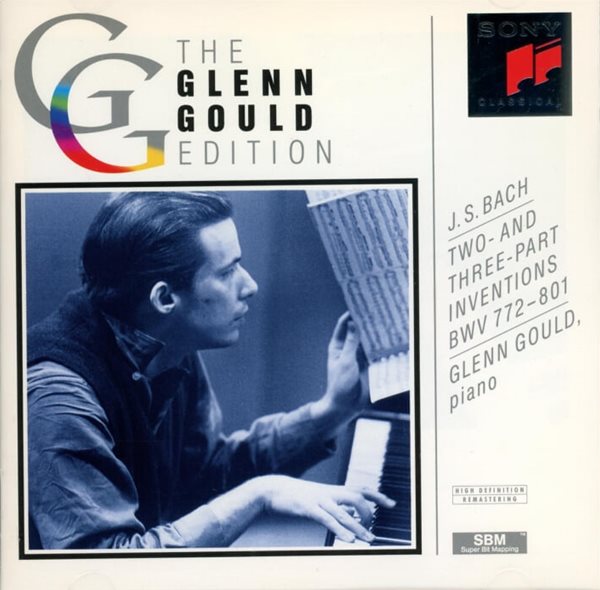 Bach : Two And Three-Part Inventions BWV 772?801 - 굴드 (Glenn Gould)(유럽발매)