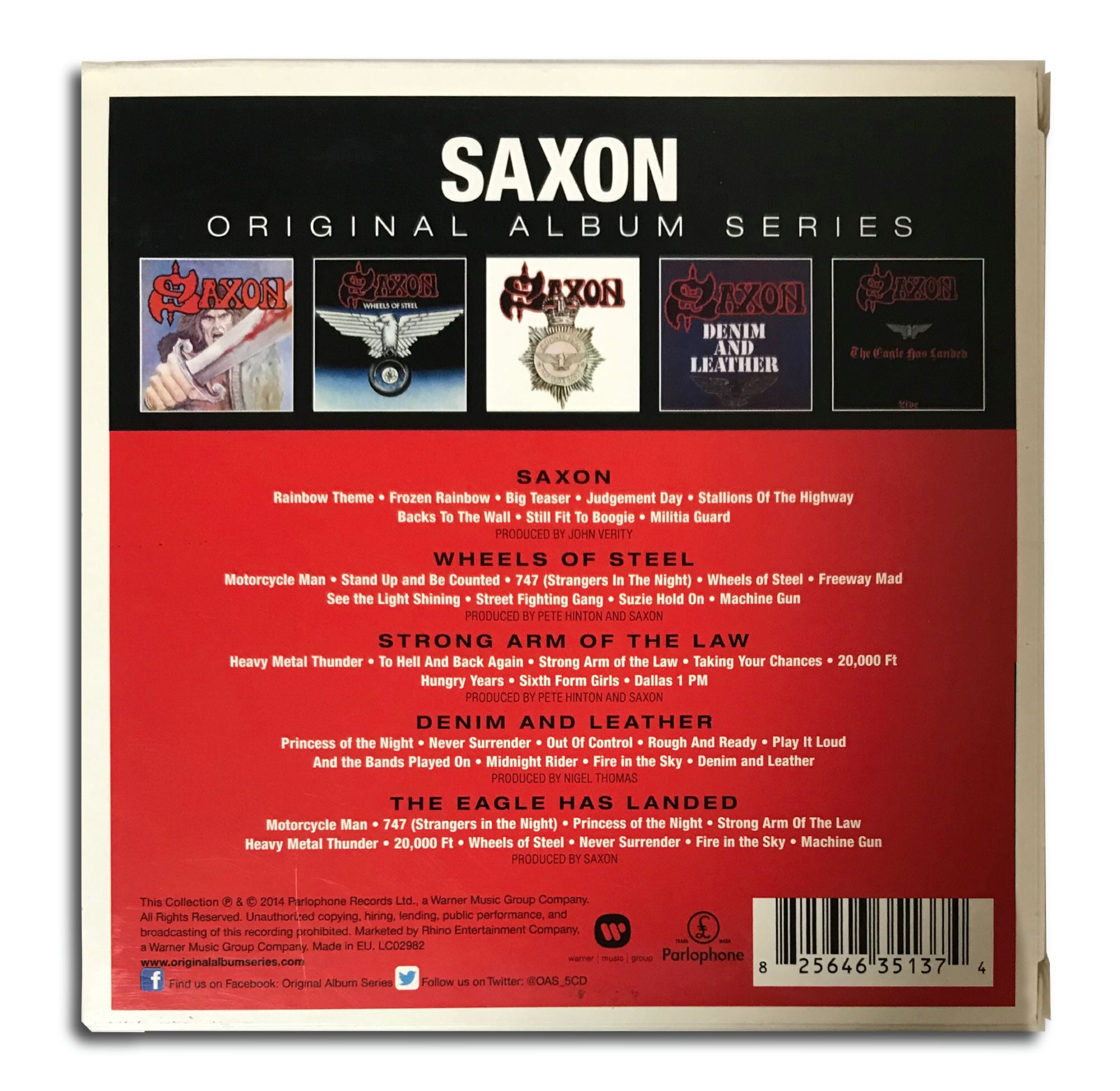 Saxon-Original Album Series
