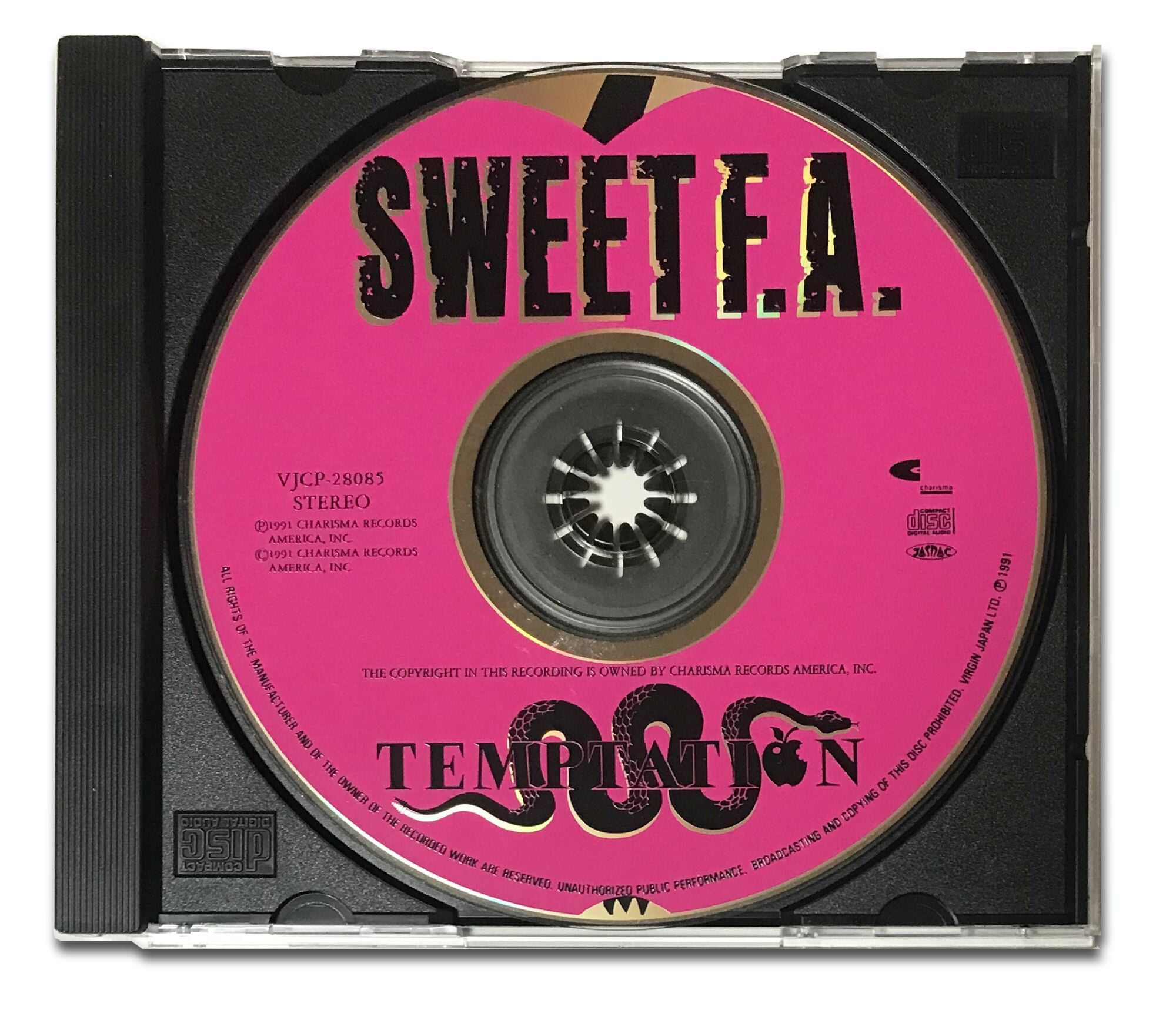 Sweet F.A. - Temptation (일본반LP)