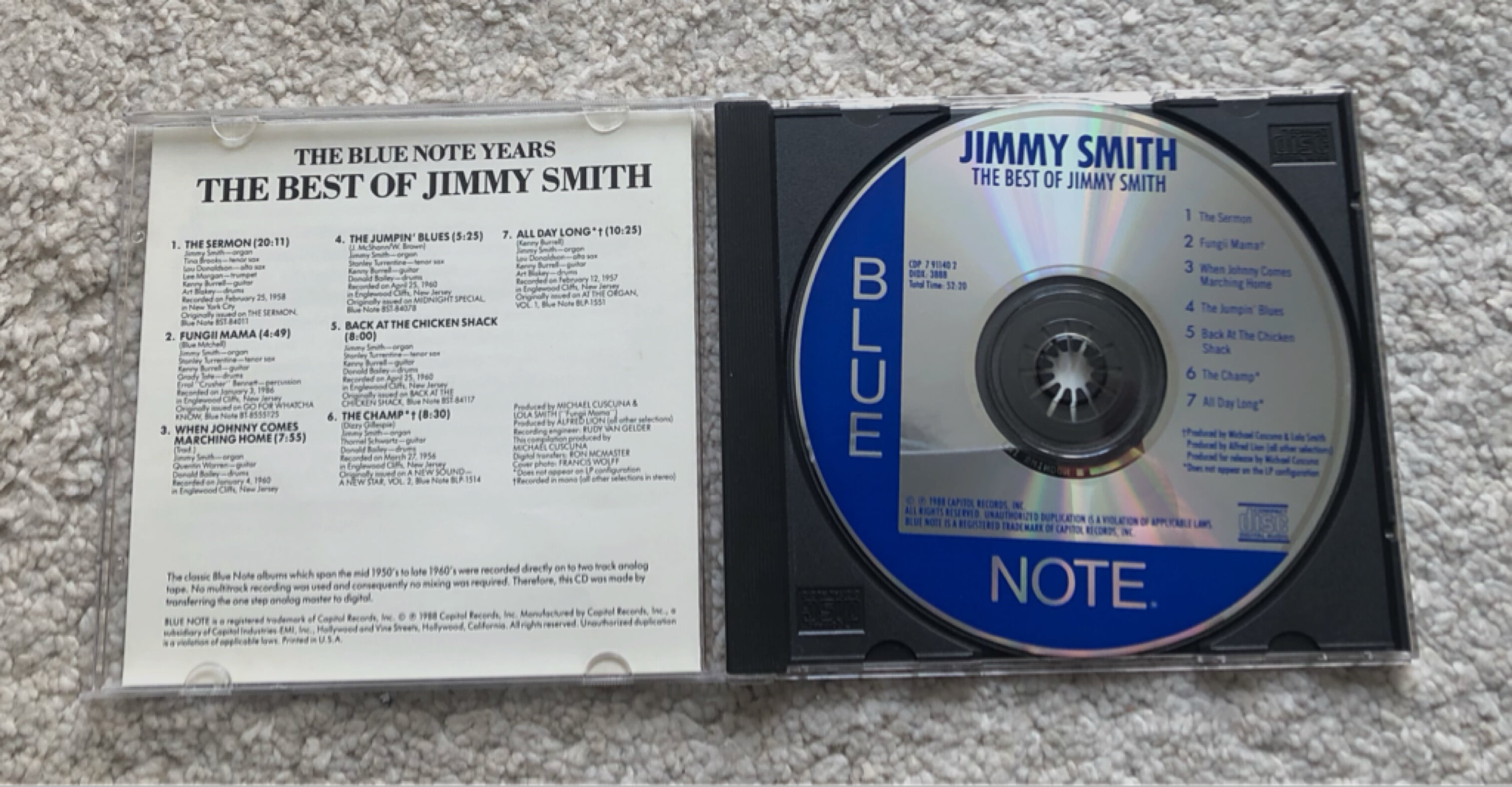 수입반 JIMMY SMITH (US발매)