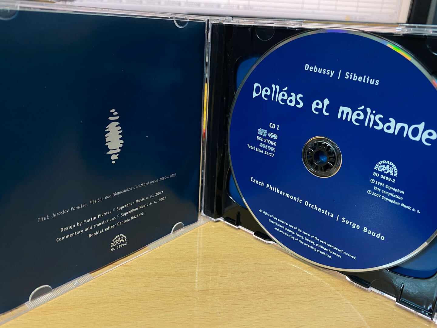 세르주 보도 - Serge Baudo - Pelleas Et Melisande (펠리아스와 멜리장드) 2Cds [체코발매]