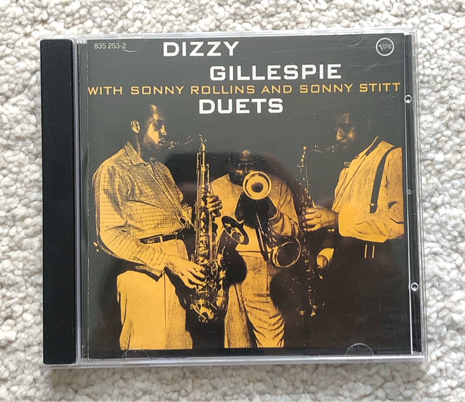 수입반 DIZZY GILLESPIE  DUETS (US 발매)