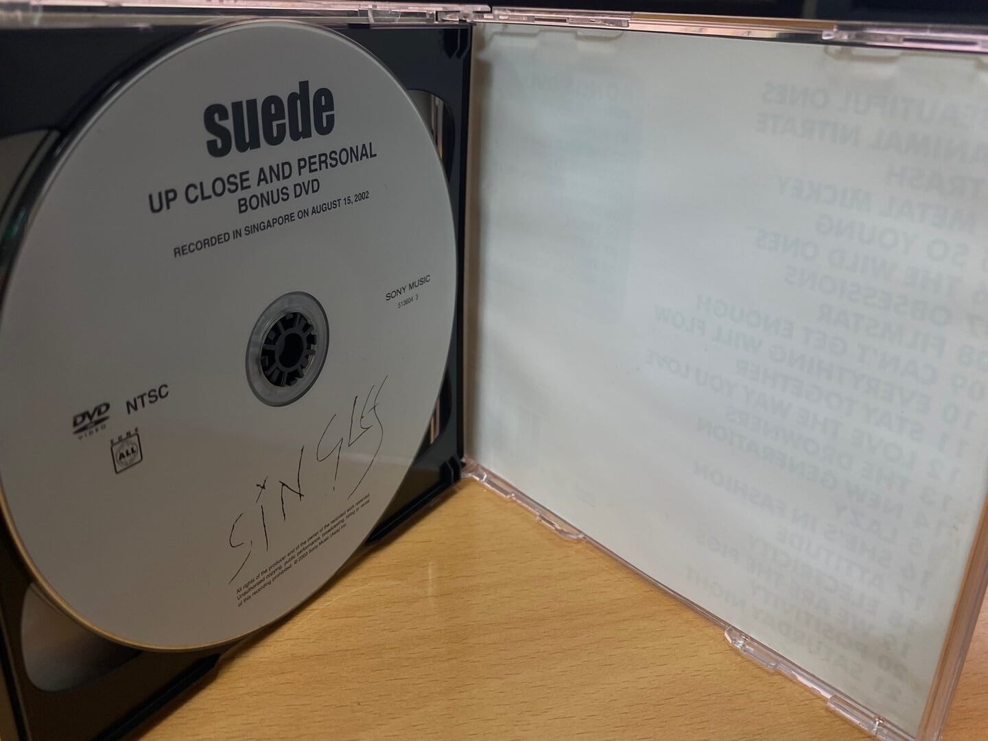 스웨이드 - Suede - Singles 2Cds [1CD+1DVD]