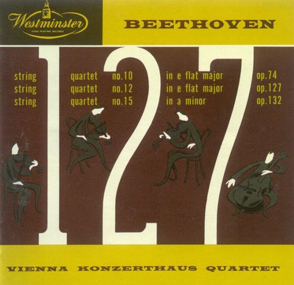 Beethoven : String Quartets No.10, 12, 15 - 빈 콘체르트하우스 사중주단(Vienna Konzerthaus Quartet)(2CD) (일본발매)