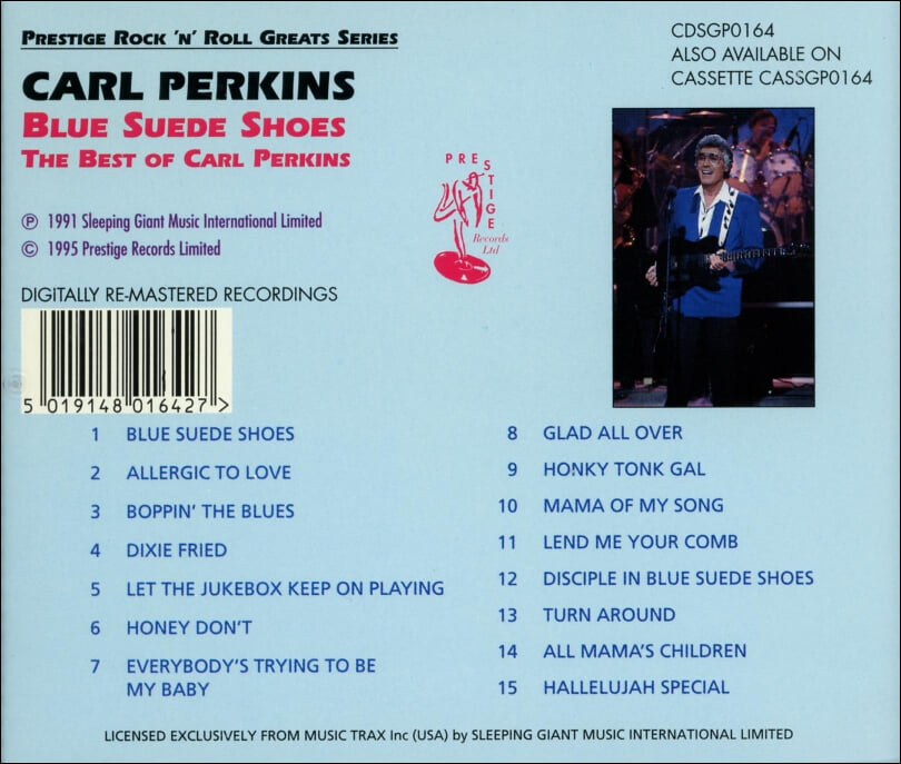 칼 퍼킨스 (Carl Perkins) - Blue Suede Shoes(UK발매)