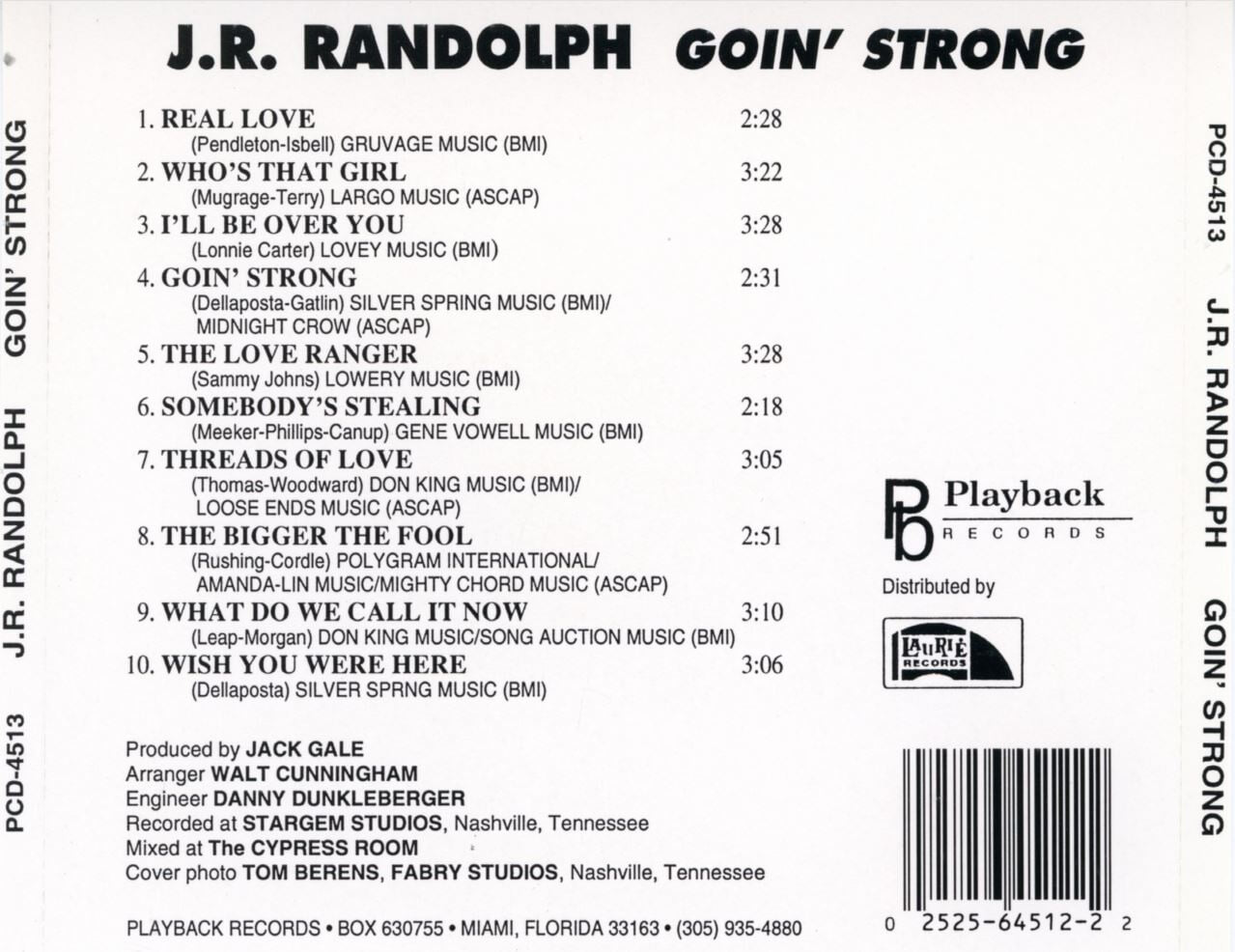 제이알 랜돌프 - J.R Randolph - Going Strong [U.S발매]