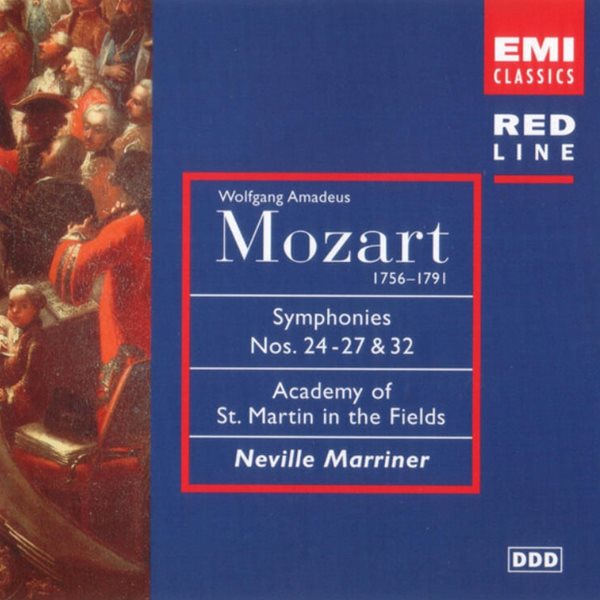 Mozart : Symphonies Nos. 24 - 27 & 32 마리너 (Neville Marriner)(유럽발매)