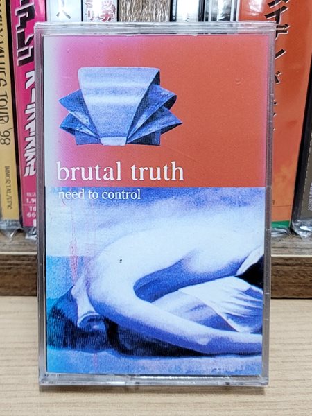 (희귀 메탈포스반 초판 / 미개봉 카세트테이프) Brutal Truth (브루탈 트루스) - Need to Control