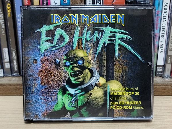 (희귀 수입 한정반 / 2CD+CD-Rom) Iron Maiden - Ed Hunter