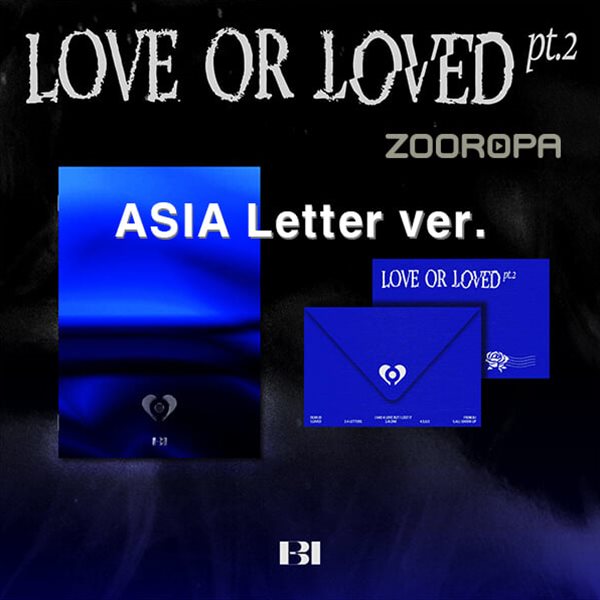 [미개봉/ASIA Letter ver] 비아이 B.I Love or Loved Part 2